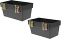 Heavy Duty E-Track Storage Bin Pack of 2 A4505