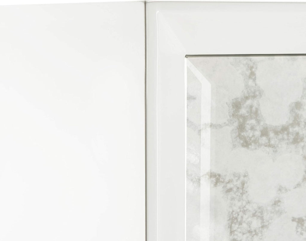 White Acrylic 2-shelf Cabinet A37504