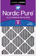14x30x1 MERV 8 Pleated Carbon Furnace Air Filters 6 Pack S9923