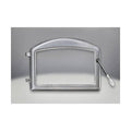 Arched Cast Iron Satin Chrome Plated Door R8307