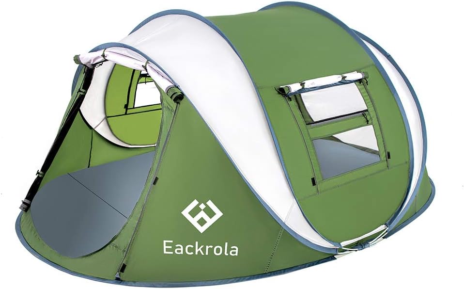 2/4-Person Instant Pop up Tent with Carry Bag D72221