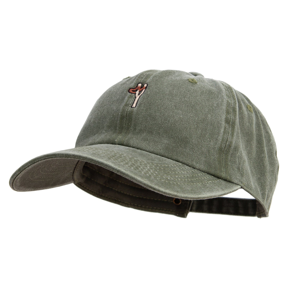 Olive Cotton Twill Cap H5416