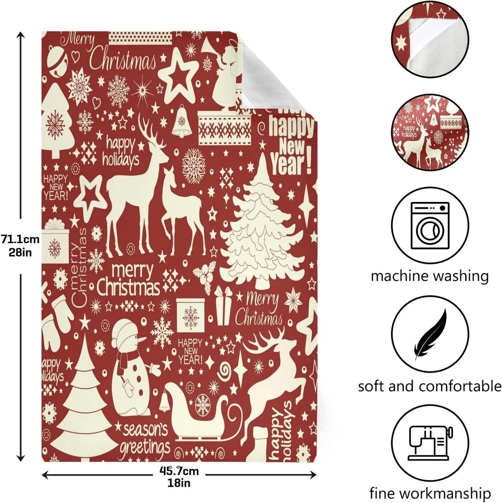 6Pcs Kitchen Dish Towel Set L60876