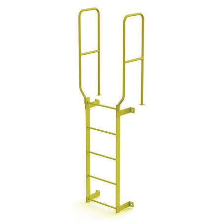 Steel 5-Rung Walk-Thru Fixed Ladder K752