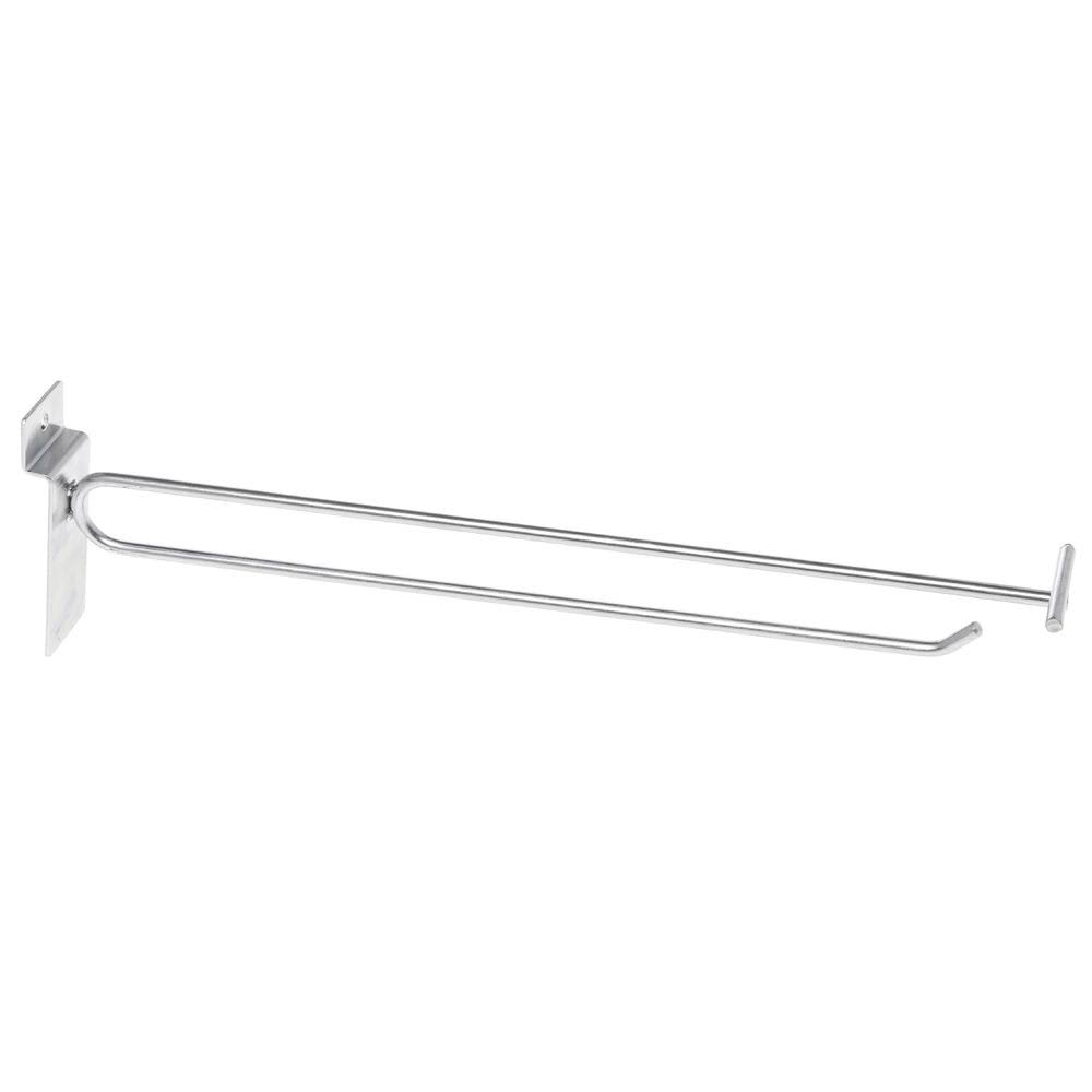 10 inch Zinc Slatwall Scan Hook B186625