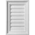 12x22W x 12x22H Vertical Urethane Gable Vent Louver J9183