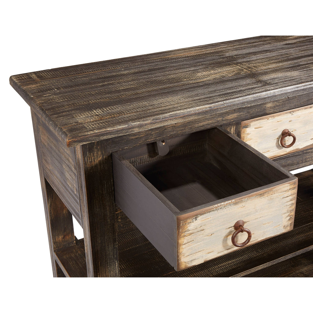 Black Accent Console E31538