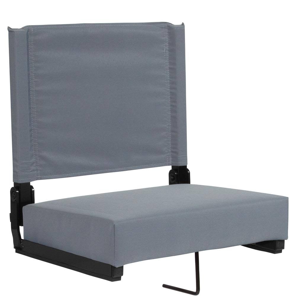 Gray Metal Folding Lawn Chair V223