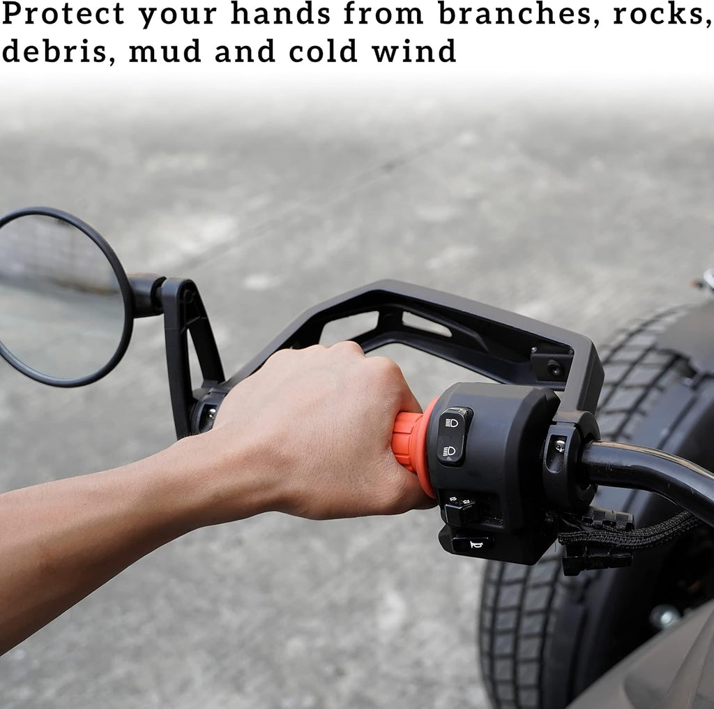 Black Aluminum Hand Guards Protector Kit (2PCS) B574