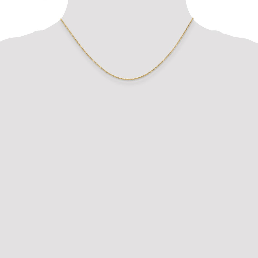 14K Yellow Gold 1.2mm Cable Chain Y115659