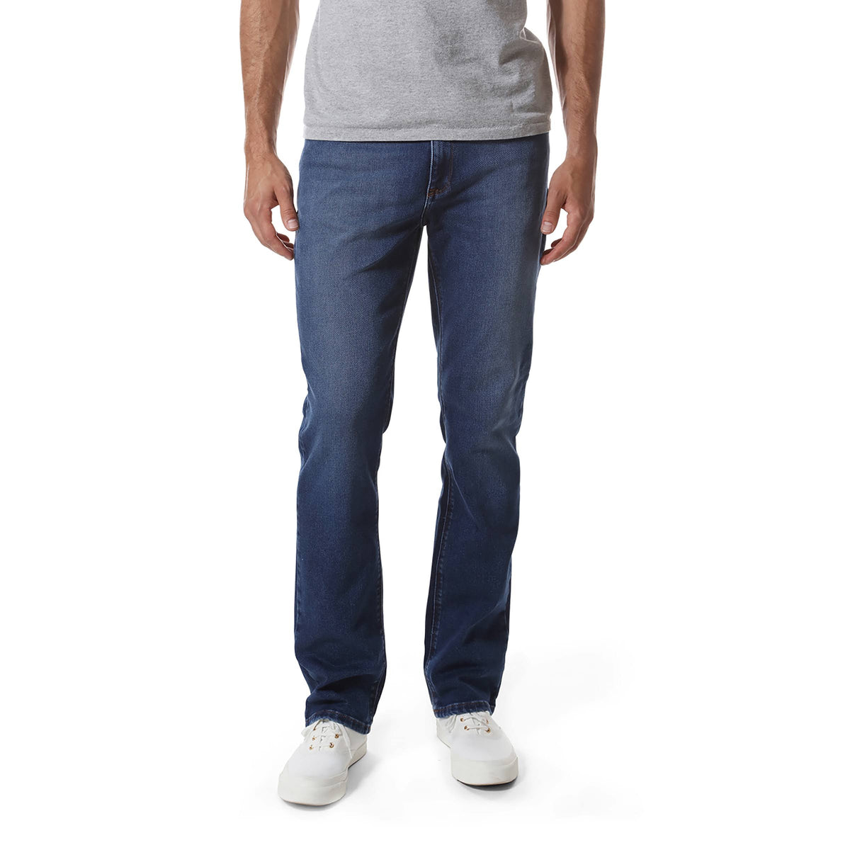 Light/Medium Blue Straight Jeans T75707