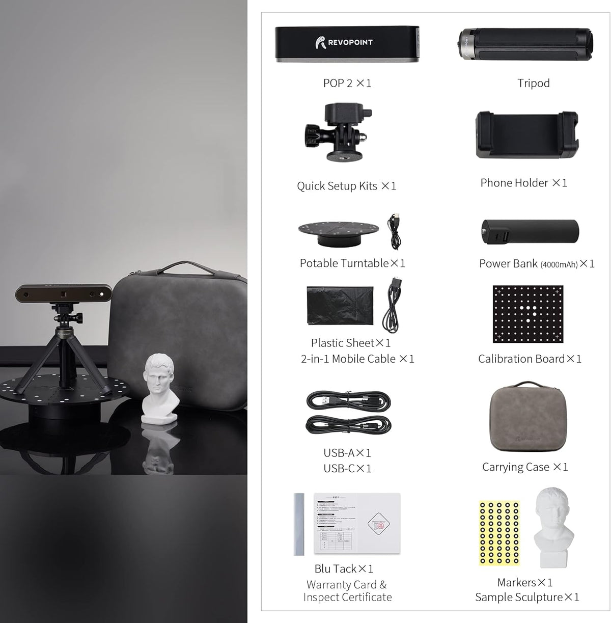 3D Scanner Portable for 3D Printing W336592