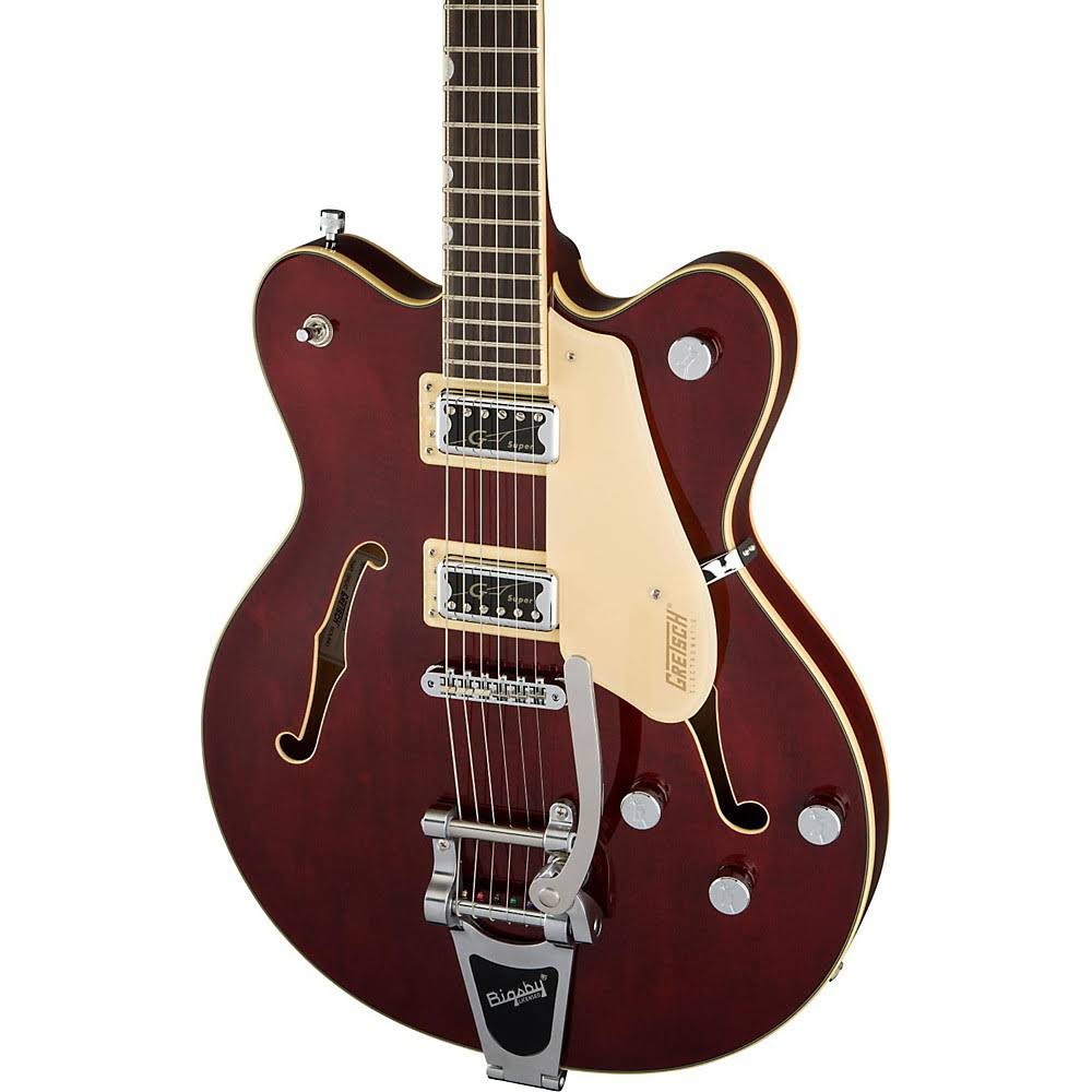 Walnut Double Cutaway Electric Guitar with Bigsby H40679