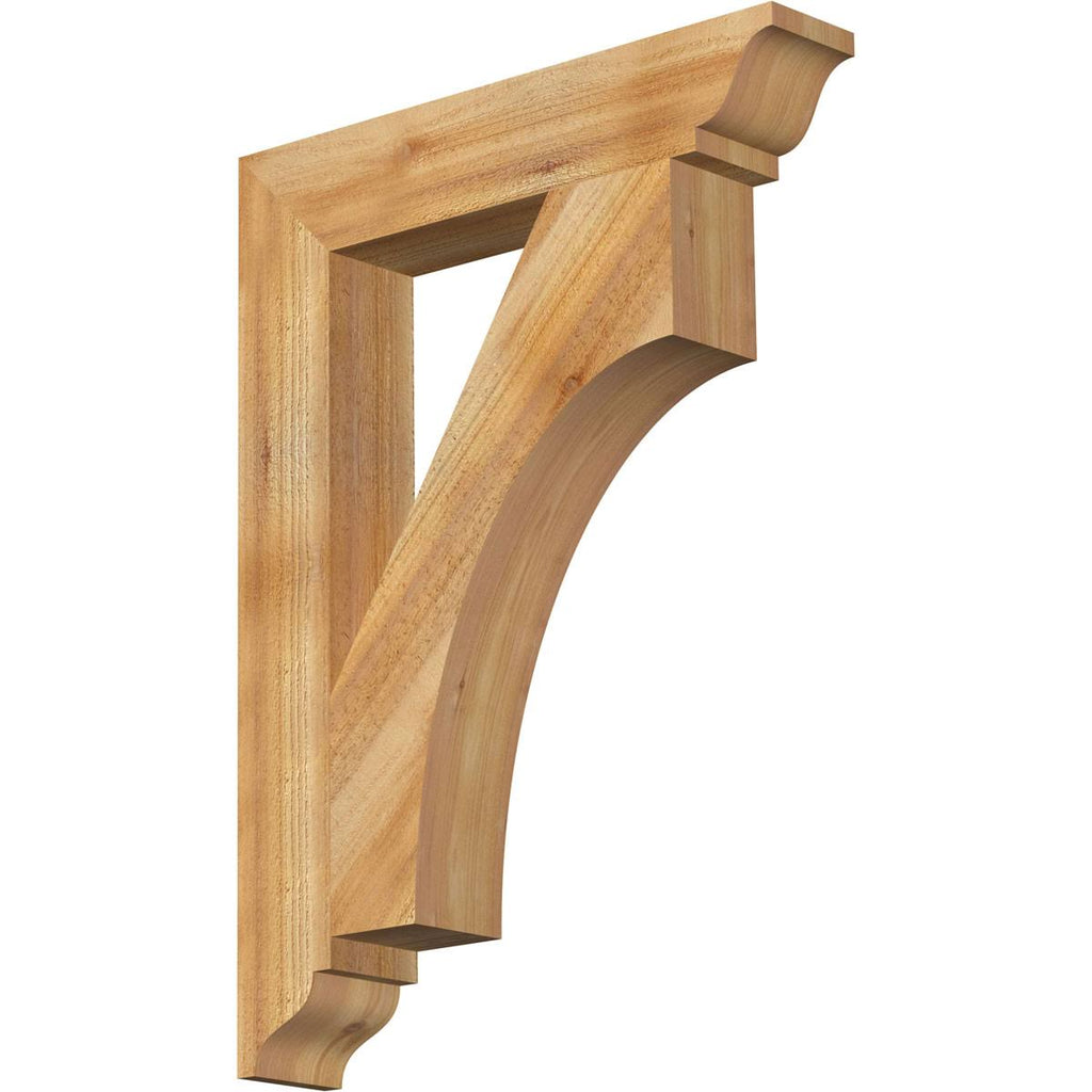 4x22W x 22x22D x 30x22H Western Red Cedar Bracket S83849
