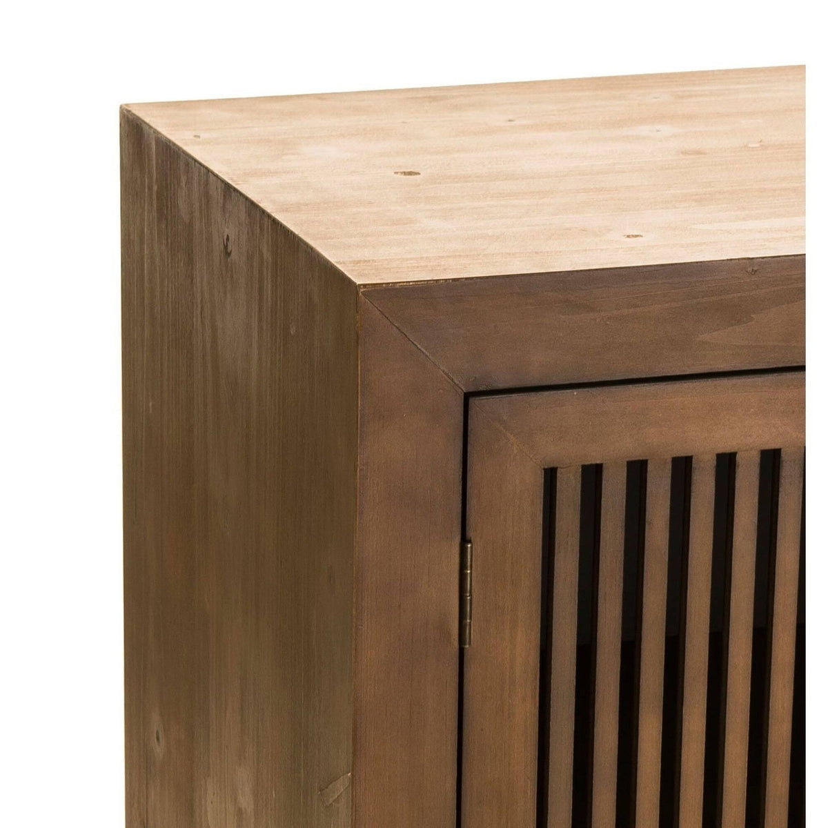 Brown 2 Drawer Cabinet V7168