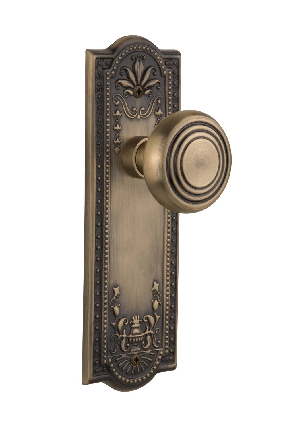 Antique Brass Passage Door Knob T52326