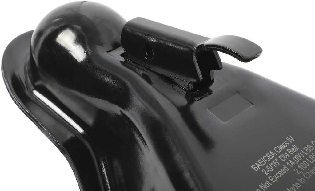 2-5/16" Ball Class IV A-Frame Trailer Coupler, Powder Coated Black, 14000LBS Capacity, Pack of 2 L9511