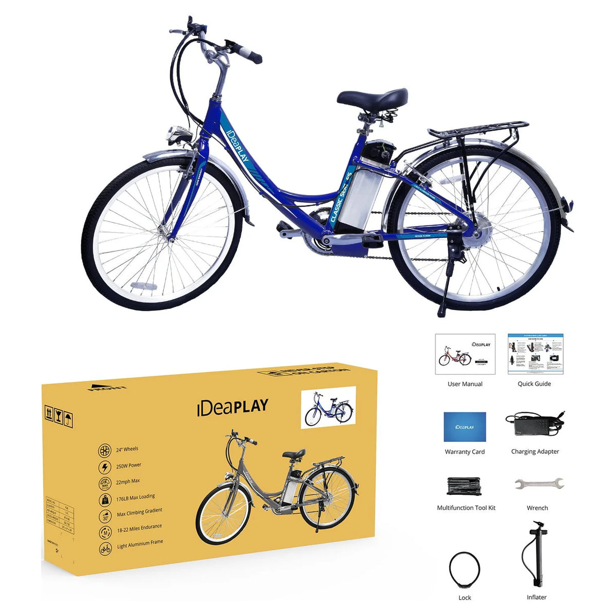 26 inch Electric Bike K63822