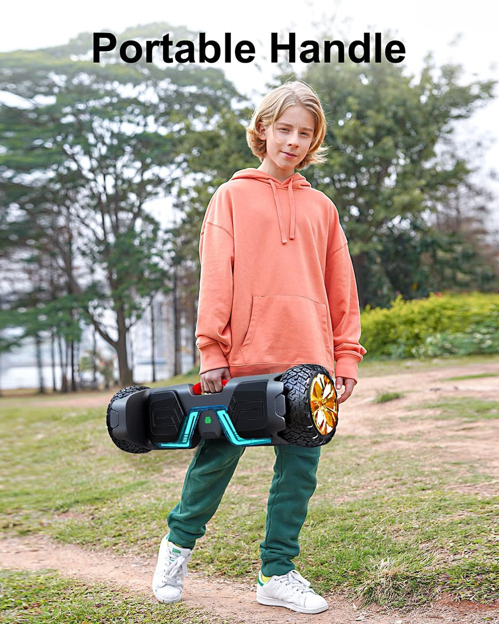All Terrain Self Balancing Hoverboard with Bluetooth Speaker Q9397