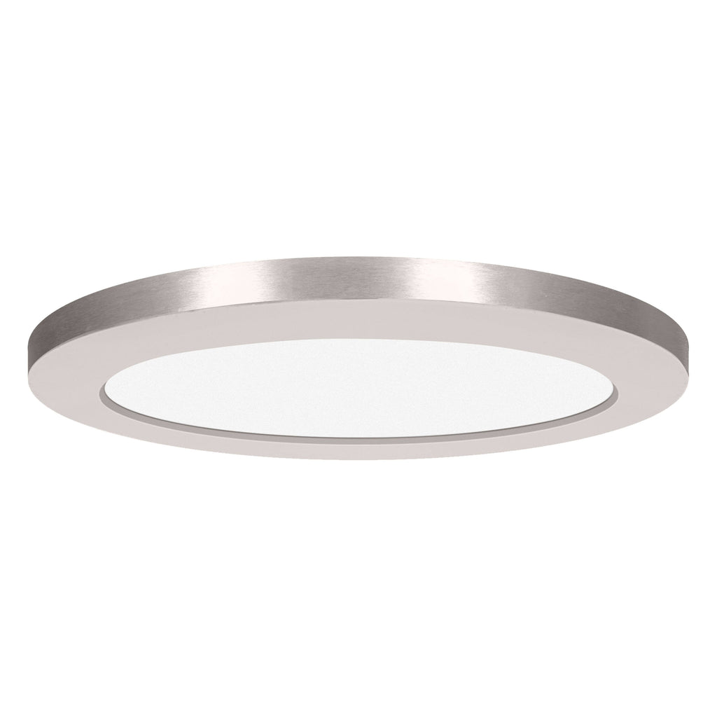 Brushed Steel LED Flush Mount Light M476