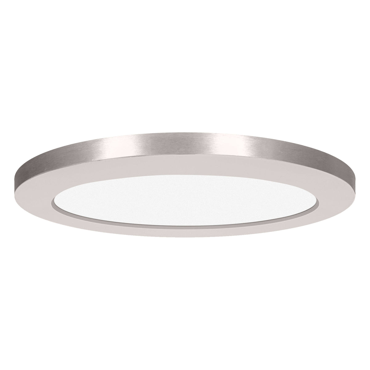 Brushed Steel LED Flush Mount Light M476