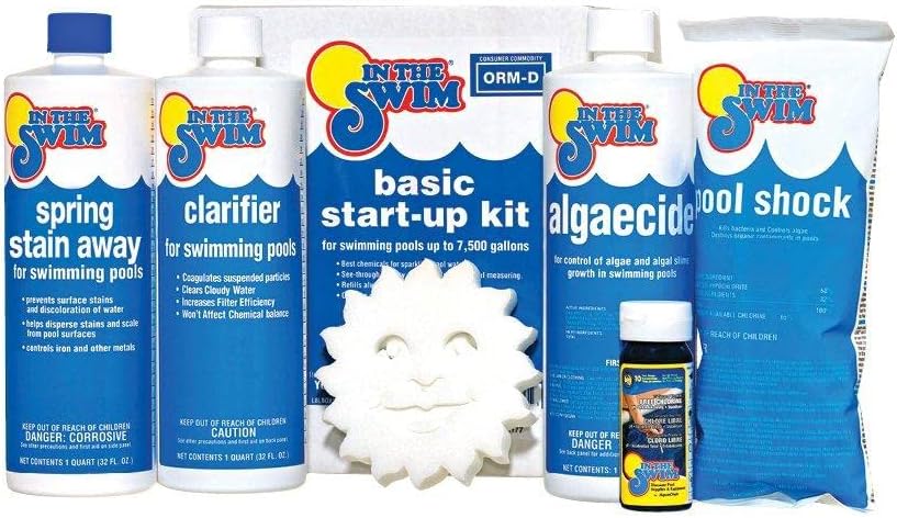 Pool Opening Chemical Start Up Kit, Up to 35,000 Gallons, Pack of 2 V733