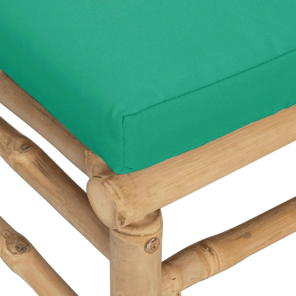 Green Cushions Bamboo Patio Sofa S396981