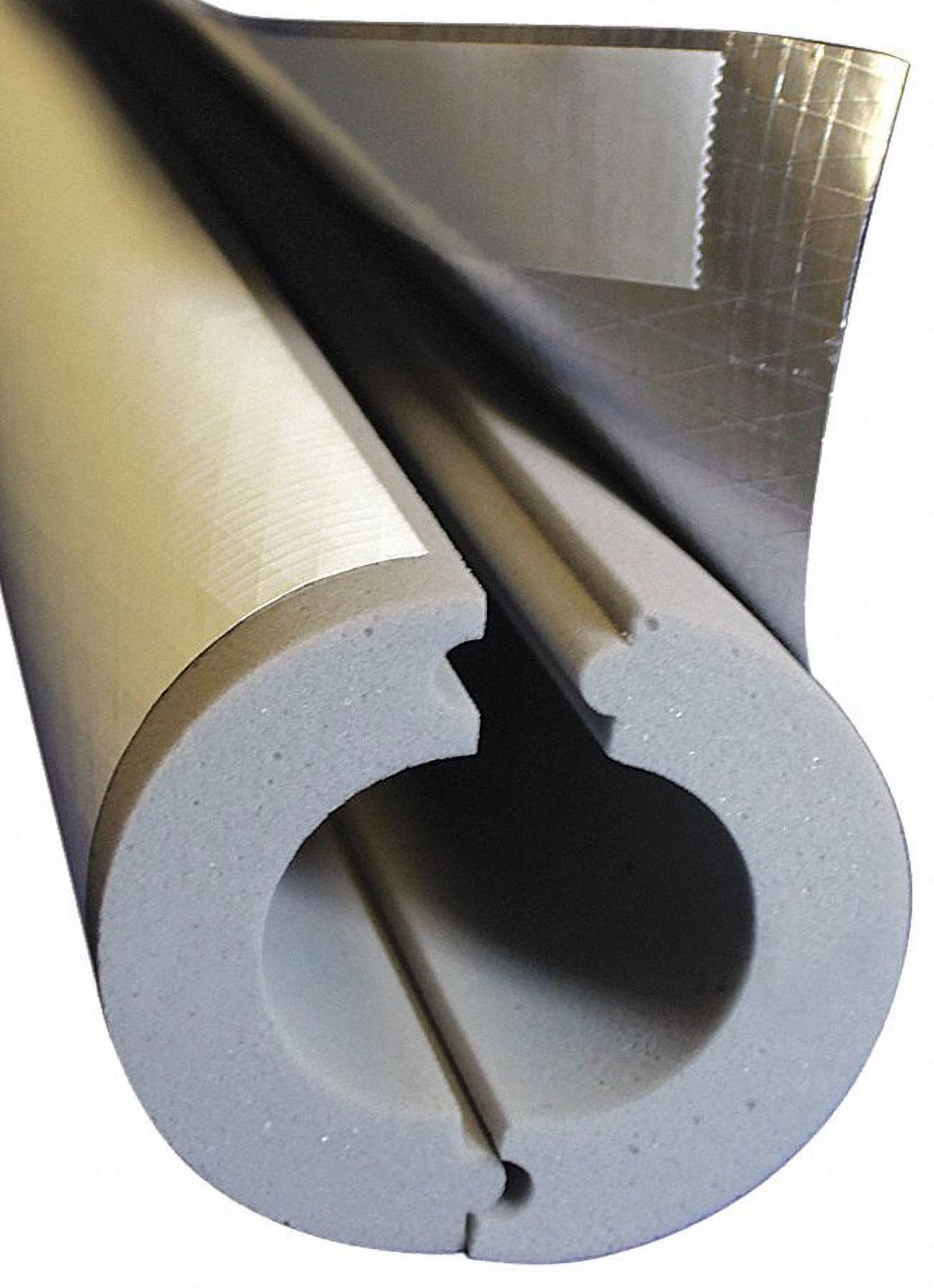 Melamine Pipe Insulation, 5/8 in. ID, 4 ft. R8010