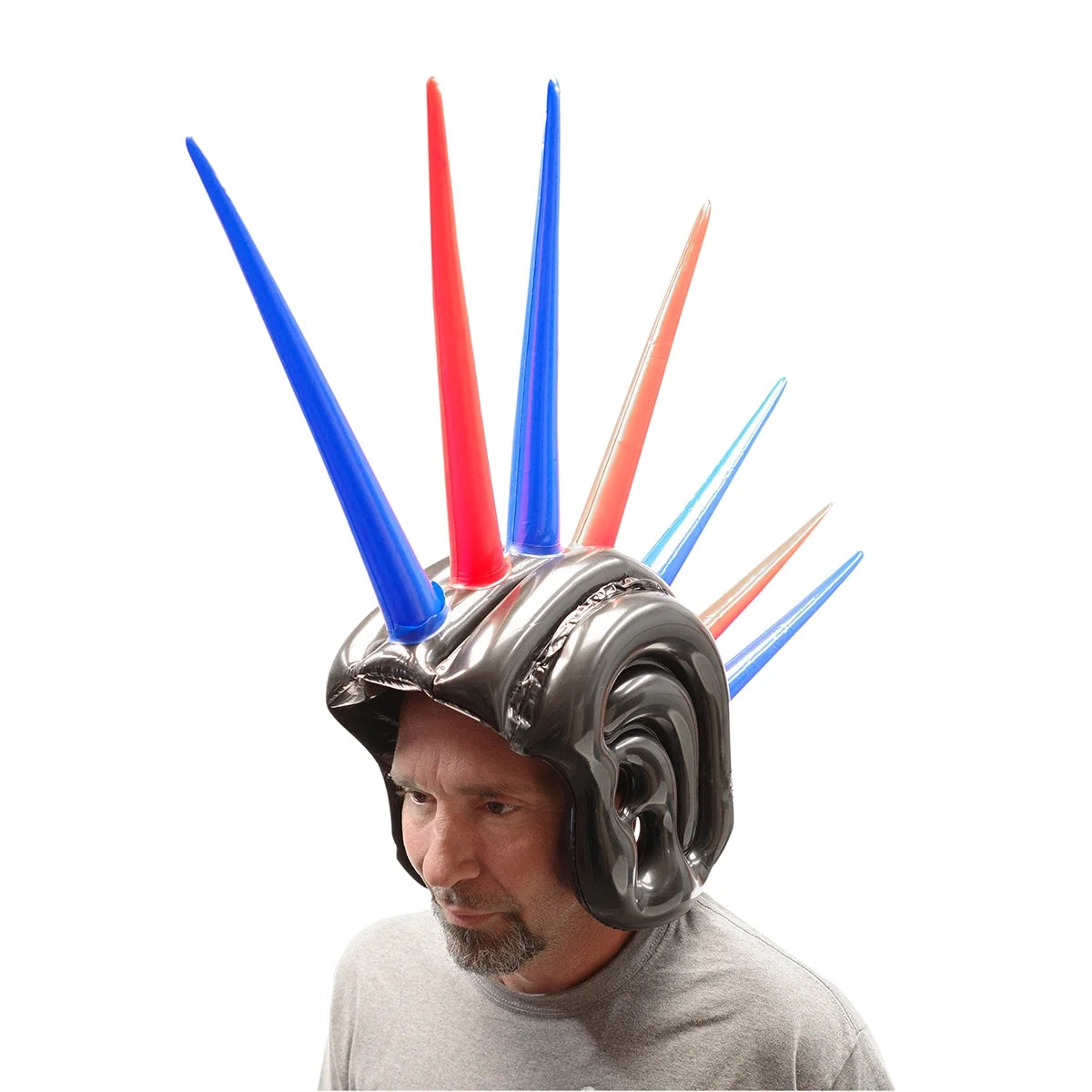 24" Inflatable Mohawk Helmet Pool Float Toy P583