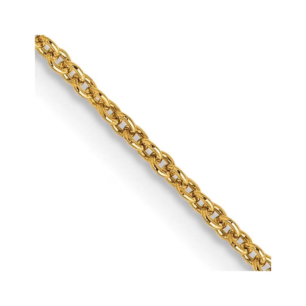 14K Yellow Gold 1.2mm Cable Chain Y115659
