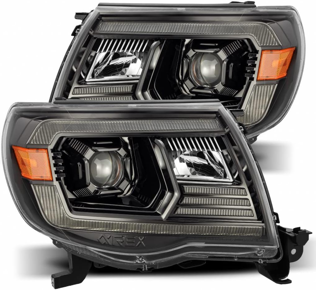 Alpha Black Projector Headlight R5344
