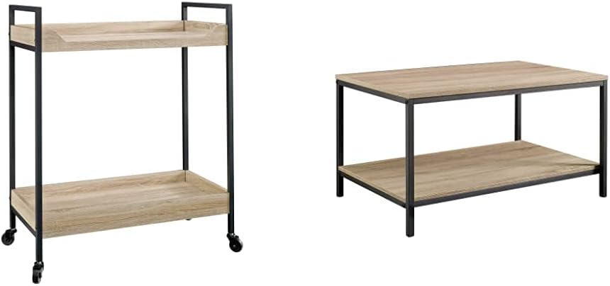 Smoked Oak Cart Pack of 2 M9242