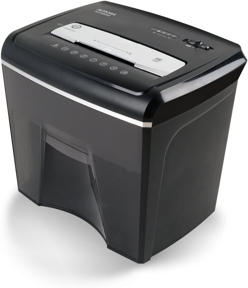 8-Sheet Strip Cut Paper Shredder Pack of 2 L16488