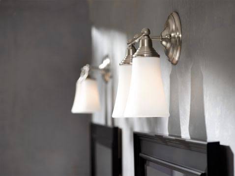 Brushed Nickel Bath Light R18958