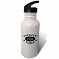 21 oz Black Sports Water Bottle V58899