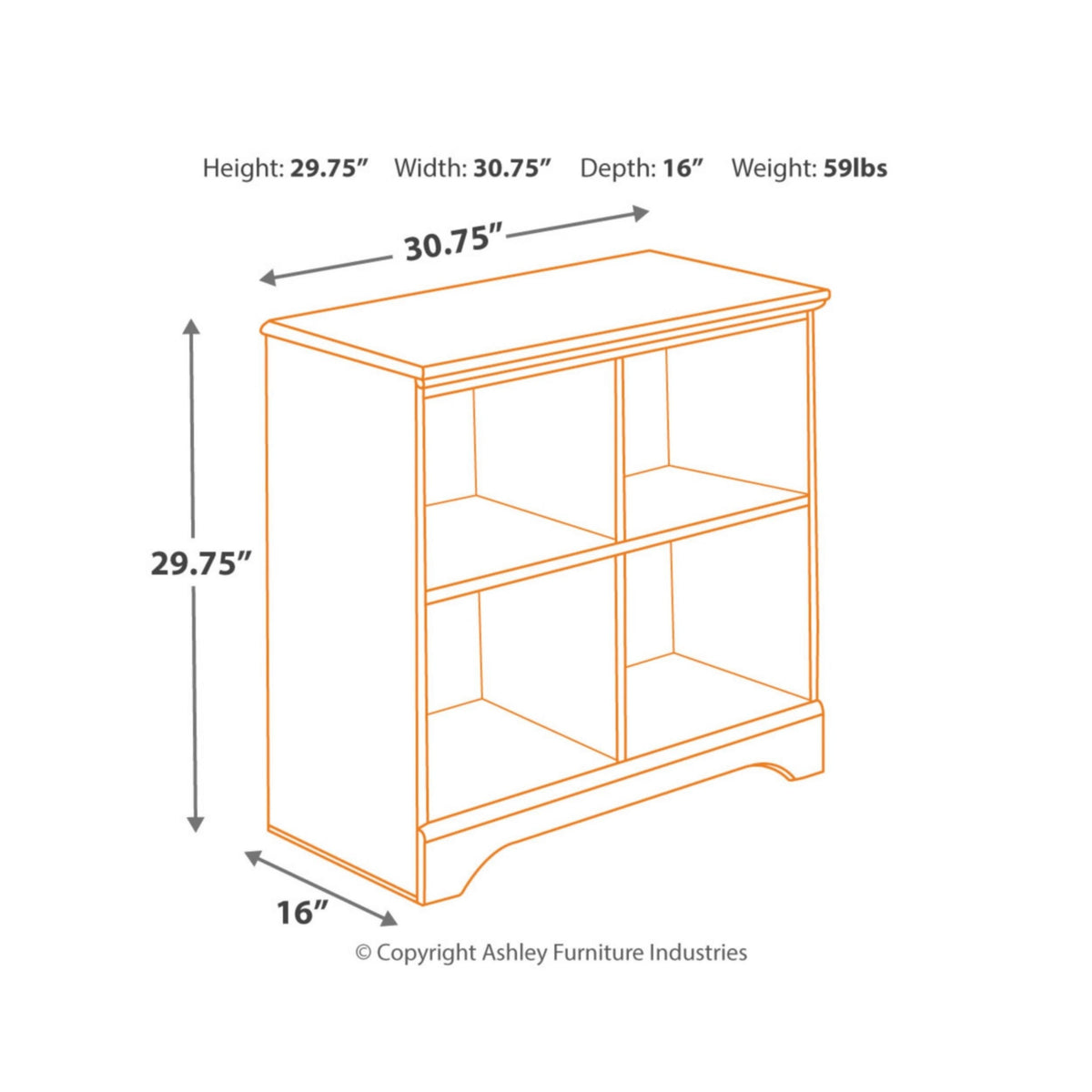White Bin Storage H9882