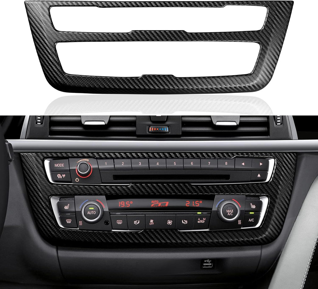 Car Dashboard Panel Frame Cover Trim Sticker Interior Decoration Accessories Pack of 2 L467