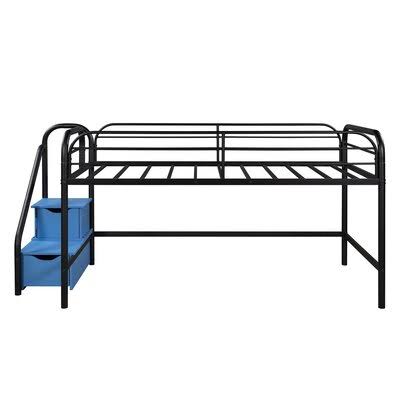 Black/Blue Loft Bed Z831
