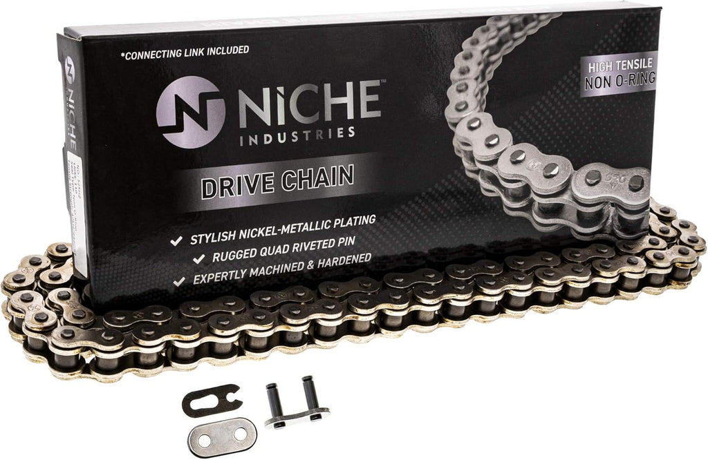 Drive Sprocket Chain Combo 525HZ Standard 122 Links Pack of 2 X32146