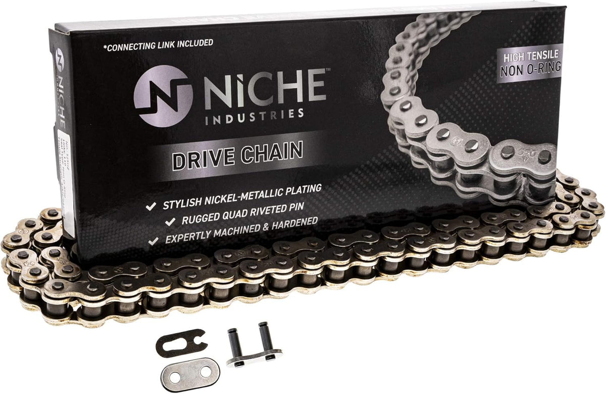 Drive Sprocket Chain Combo 525HZ Standard 122 Links Pack of 2 X32146