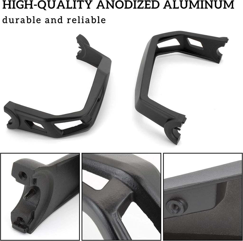 Black Aluminum Hand Guards Protector Kit (2PCS) B574