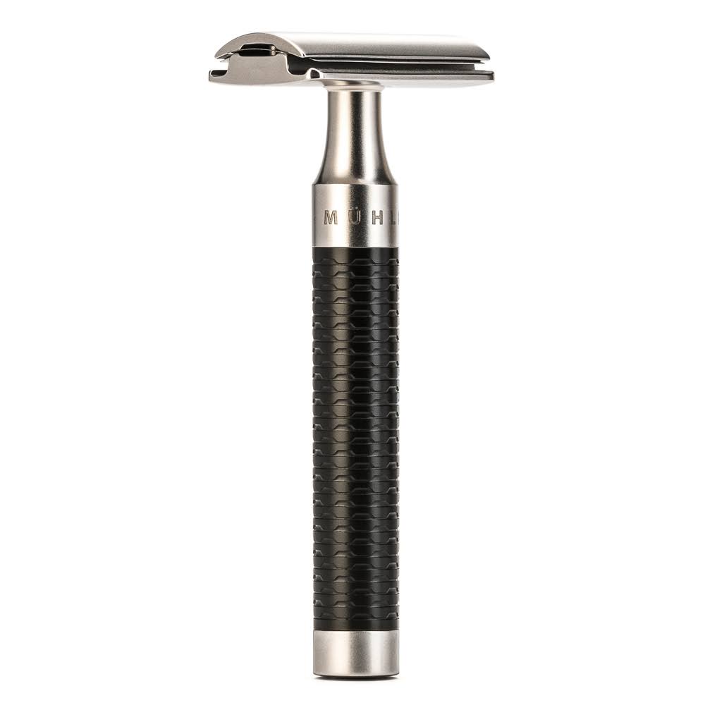 Black Stainless Steel Safety Razor S67067