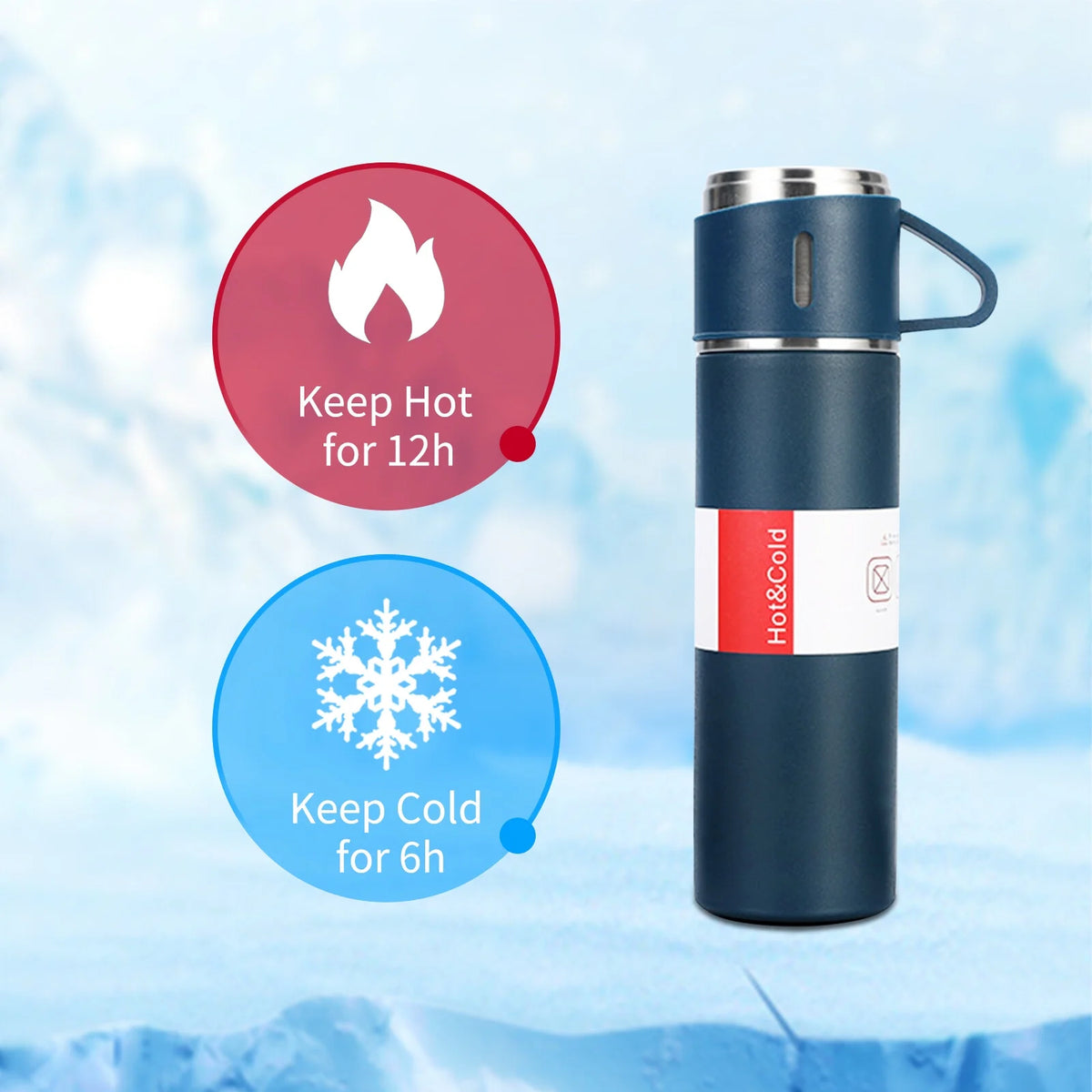 Insulated Stainless Steel Travel Mug 500 L A323