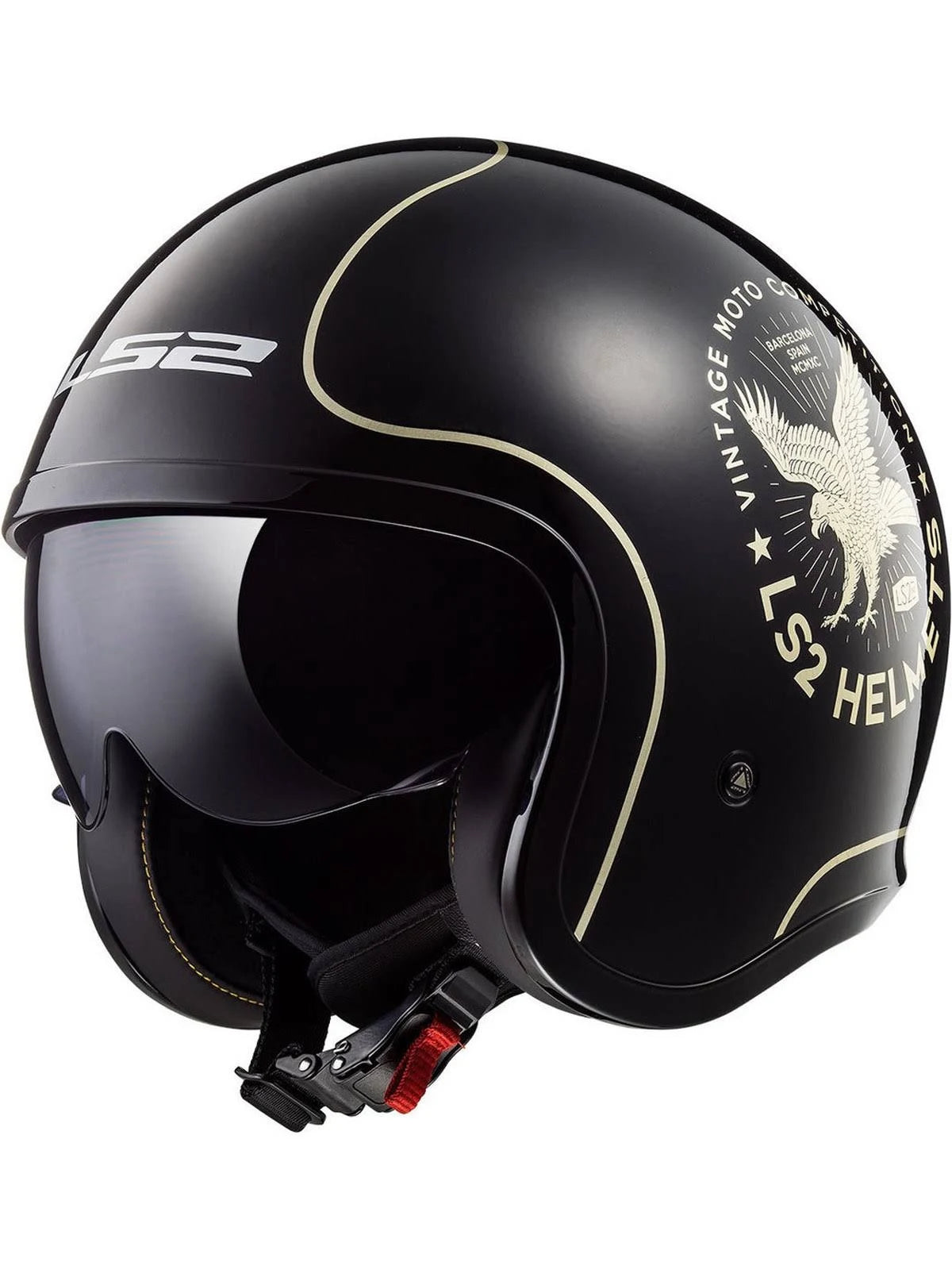 Black Flier Motorcycle Helmet H844505
