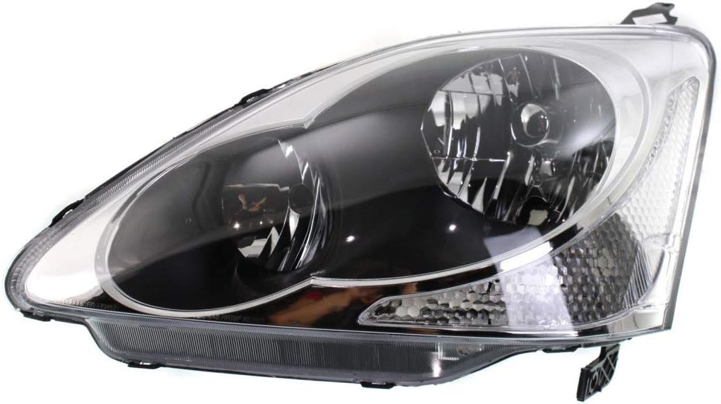 Passenger Side Headlight Assembly for Honda Civic Hatchback 2004 2005 K191127