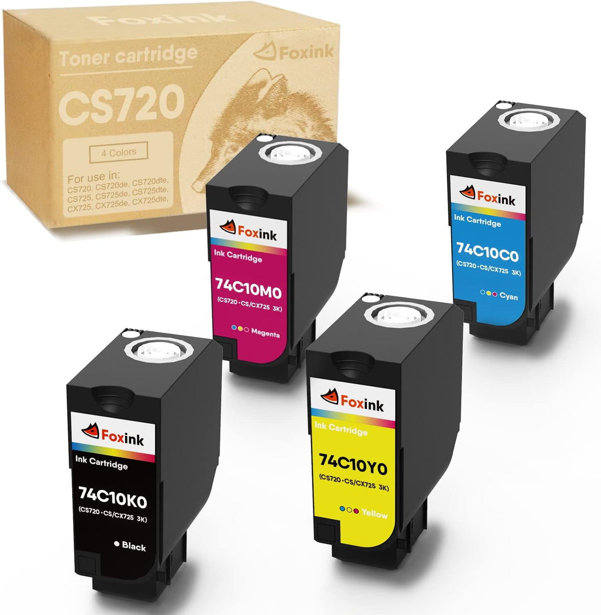Compatible Toner Cartridge 4 Pack E8667