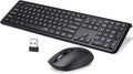 Wireless Silent Keyboard and Mouse Combo with Calculator Button Y907