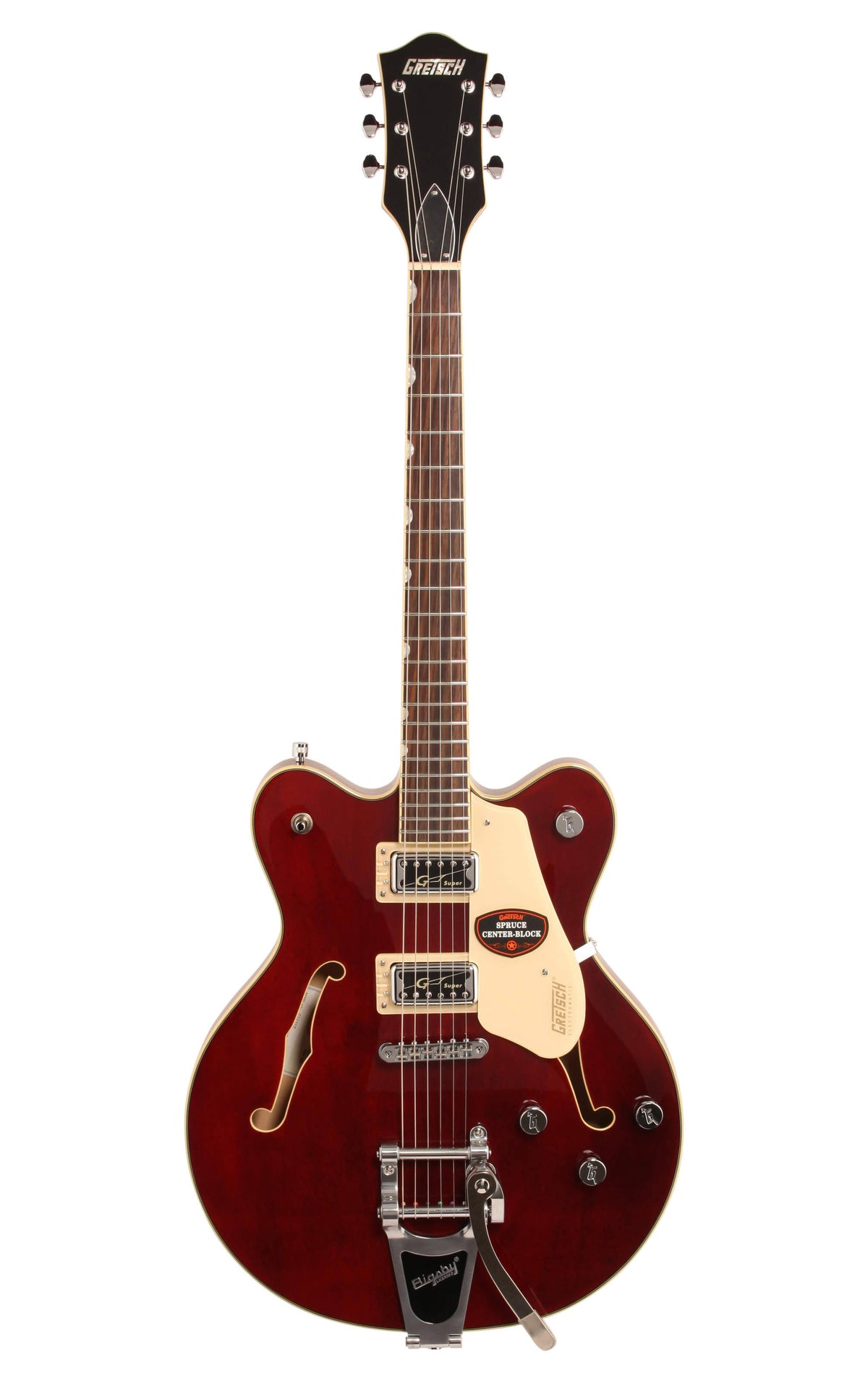 Walnut Double Cutaway Electric Guitar with Bigsby H40679