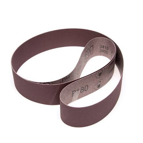 3M Cloth Belt 341D, 40 X-weight, 4 in x 48 in, Film-lok, Single-Flex N514922