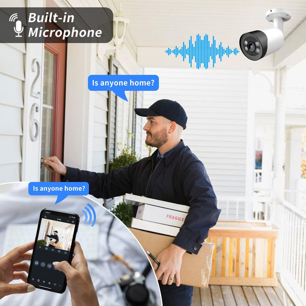 8MP UltraHD 4K PoE IP Camera Bullet E271